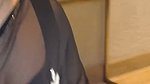 esther anil sexy navel in black saree2