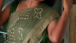 hot tamil lady sexy navel in green saree2