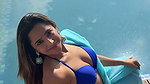 KATE SHARMA IRRESISTIBLE SEXY BABE FLAUNTING HER FIGURE IN BRA BLOUSE SAREE 2