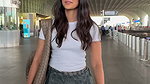 POOJA BEAUTY SEXY IN MINI SKIRT DRESS 2