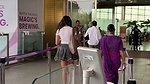 POOJA BEAUTY SEXY IN MINI SKIRT DRESS 2