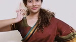 sexy hot dancer girl open deep navel in grey saree2