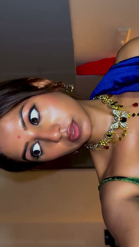 SEXY RITU DUSKY GF MATERIAL LUSTY SEDUCTIVE SAREE TEASE 2