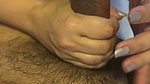 Sexyindianwife cock maalish and handjob cum on her hands 2