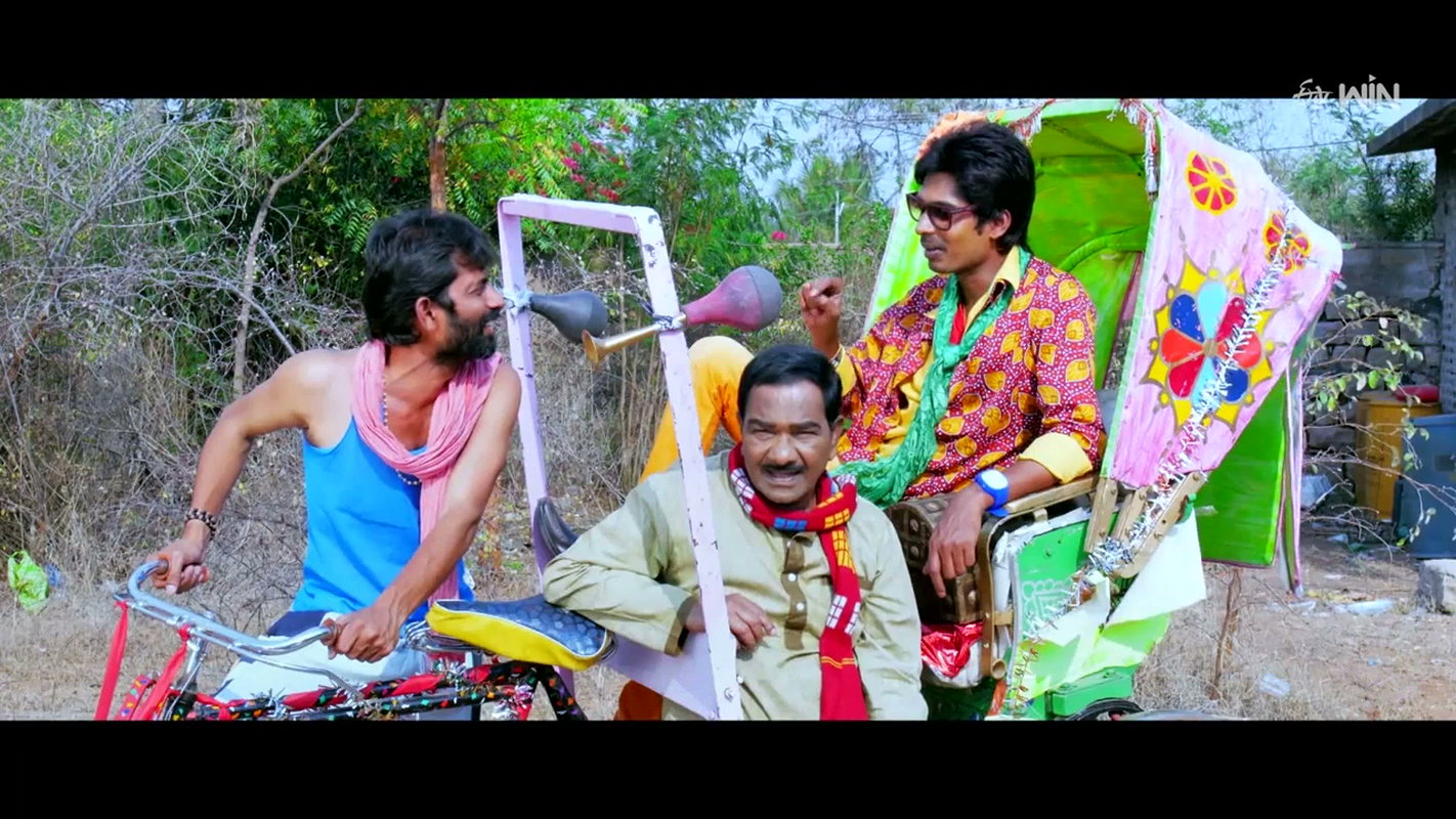 Unk Actress1 Tempting Seduction Scene in Open Field Panileni Puli Raju 2016 1
