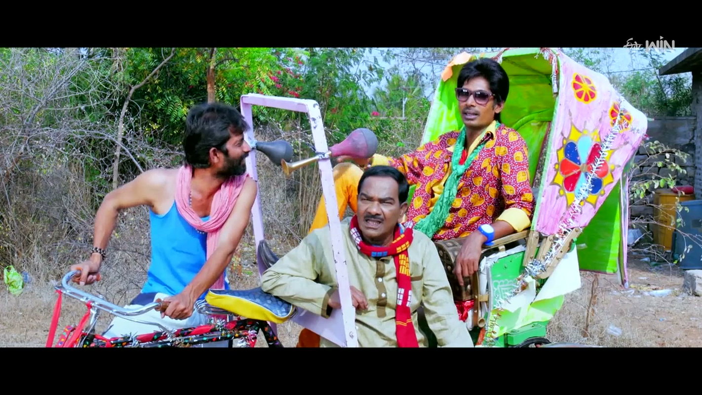 Unk Actress1 Tempting Seduction Scene in Open Field Panileni Puli Raju 2016 1