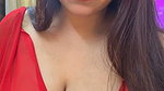 Vandana Pathak new live show bra strap showing2