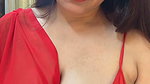 Vandana Pathak new live show bra strap showing2