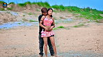 Very Hot – Babuni boobs grabbed hard, kissed & pressed many times in bra, navel kiss2