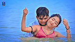 Very Hot – Babuni boobs grabbed hard, kissed & pressed many times in bra, navel kiss4