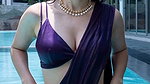 WET AND DESIRABLE RIYA VERMA ENCHANTING IN POOL CAPTIVATING 2