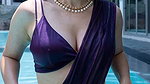 WET AND DESIRABLE RIYA VERMA ENCHANTING IN POOL CAPTIVATING 2