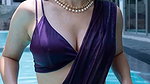 WET AND DESIRABLE RIYA VERMA ENCHANTING IN POOL CAPTIVATING 2