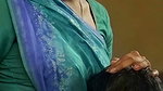 [16 CLIPS in same thread] Simran Navel kissed while she gives hot expressions16