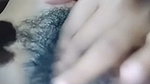 Beautiful Dusky Girl Show Her Boobs & Hairy Juicy Pussy Rubbing in VC Leaked 3Clips 2 2
