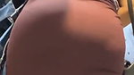 desi MILF big swinging Ass and Pantyline captured in market