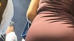 desi MILF big swinging Ass and Pantyline captured in market