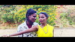 Dusky babe Sravani hot saree song – Navel caressed & kissed over saree, Back kissed 2