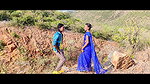 Dusky babe Sravani hot saree song – Navel caressed & kissed over saree, Back kissed 2