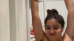 Sexy Chubby Girlfriend Nude Bathing Showing & Spreding Asshole 2 1