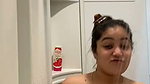 Sexy Chubby Girlfriend Nude Bathing Showing & Spreding Asshole 2 2