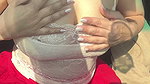Sexyindianwife showing boobs and Pussy rubbing in running car 2