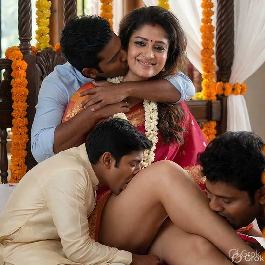 [ 55 CLIPS ] Nayanthara Boobs sucked, thighs sucked & kissed by 3 boyfriends 2 38
