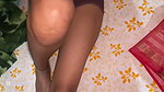 Indian Desi Wife With Red Saree Looking So Very Hot And Tight Pussy
