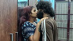 Lip lock , neck kiss and hot romance with mallu girl