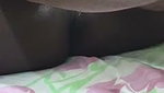 My husband’s cock didn’t stand up, so he put cucumber in the pussy