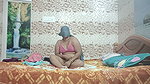 My wife to massage penis at home and had sex with her.Comming in wife ass