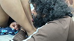 Pussy kiss with feet lick romance by desi couples