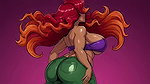 Seductive Indian Redhead Animation