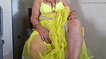 Taboobreakers Shilpa in Lemon Colour Saree