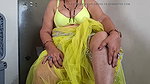 Taboobreakers Shilpa in Lemon Colour Saree