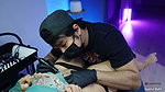 Indian Bhabhi can’t stop Squirting while getting a Tattoo