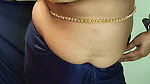 Indian chubby bbw wife saree show and dirty talking