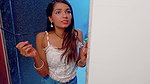 Indian desi hot slim Bhabhi caught her devar while he was doing masturbating