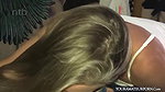 Mature slut into an interracial 3sum
