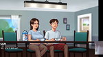 Step-Sis asked for it!! We fucked on the dining table