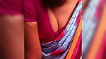 Ammu Remove the Blouse Showing Boobs