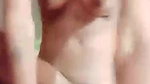 Village young girl fingering