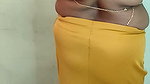 Indian Chubby BBW Wife Saree Show and Dirty Talking