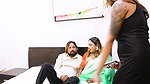 Indian Desi Cuckold Step Sister Watching Hardcore Sex of Her Step Sister and Her Boy Freind