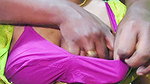 Indian Hot Wife Bedroom Came Out Mouth with Boyfriend