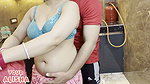 Jija Fucks Her Hot Saali in Kitchen