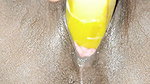 My Wife Put a Banana Inside Her Pussy