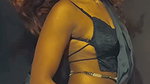 Mrs Kumud Verma Bold SENSUOUS IN Black Bra Saree Seduction Videos 2 5