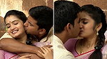 [39 CLIPS in same thread] Serial actress Srithika kissed extremely hard 2 1