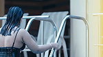 Mouna HOTTEST BIG CLEAVEGE SWIM SUIT SHOW 2